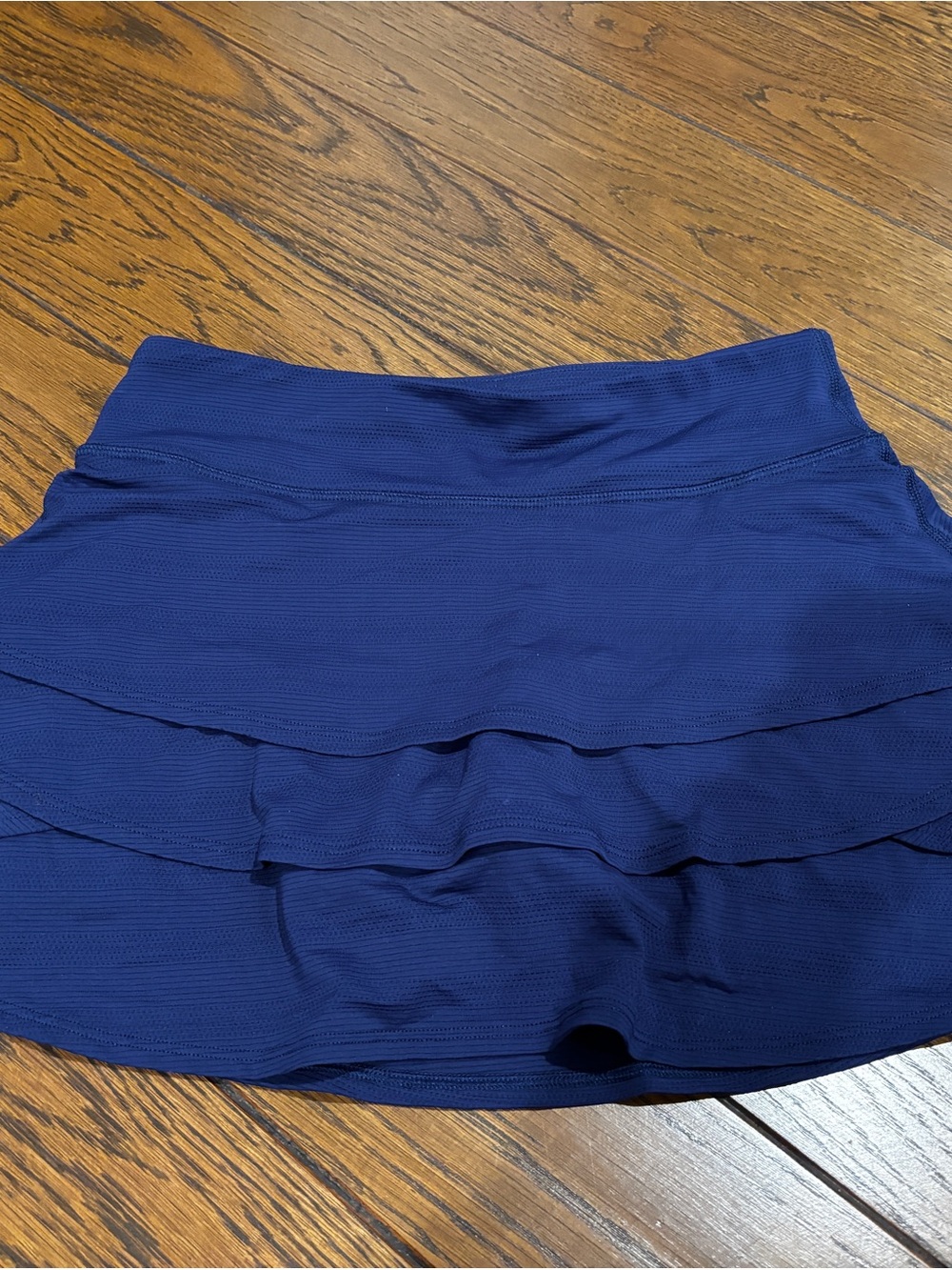 Athleta Girl Navy Blue Layered Skirt